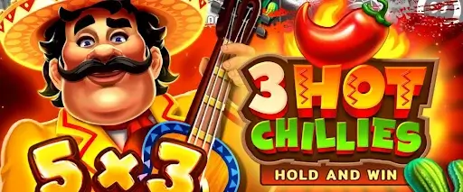 Featured BHG 3 Hot Chillies Slot Game