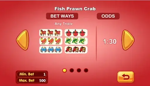 WM Fish Prawn Crab Game